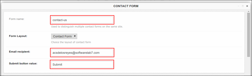 Contact